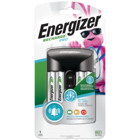 Energizer Energizer 4 Battery Black Battery Charger CHPROWB4